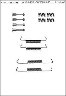 Buy Quick brake 1050793 – good price at EXIST.AE!