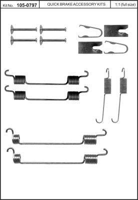 Buy Quick brake 105-0797 at a low price in United Arab Emirates!