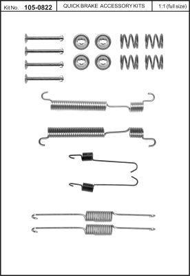 Buy Quick brake 105-0822 at a low price in United Arab Emirates!