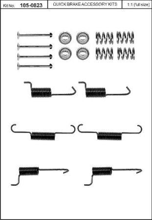 Buy Quick brake 1050823 – good price at EXIST.AE!
