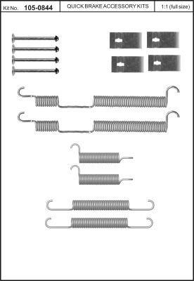 Buy Quick brake 105-0844 at a low price in United Arab Emirates!