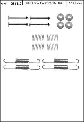 Buy Quick brake 1050880 – good price at EXIST.AE!