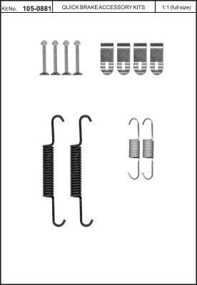 Buy Quick brake 1050881 – good price at EXIST.AE!