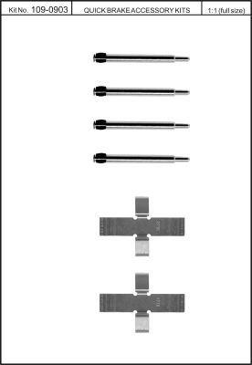 Buy Quick brake 1090903 – good price at EXIST.AE!