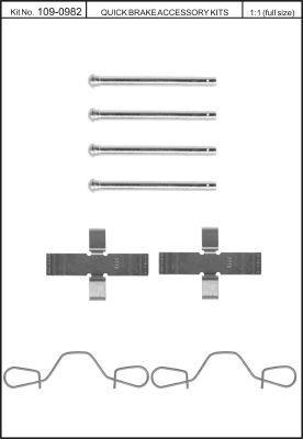 Buy Quick brake 109-0982 at a low price in United Arab Emirates!