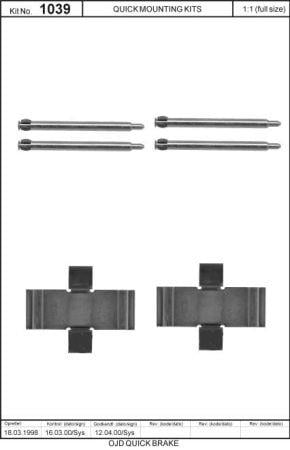 Buy Quick brake 109-1039 at a low price in United Arab Emirates!