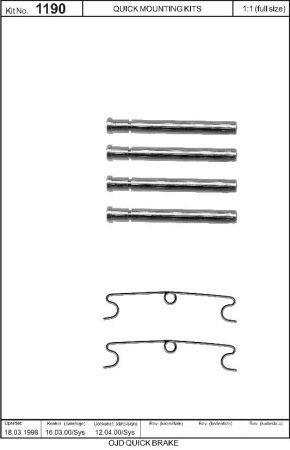 Buy Quick brake 109-1190 at a low price in United Arab Emirates!