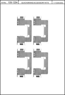 Buy Quick brake 109-1294 at a low price in United Arab Emirates!