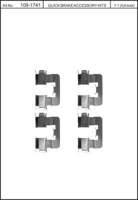 Buy Quick brake 109-1741 at a low price in United Arab Emirates!