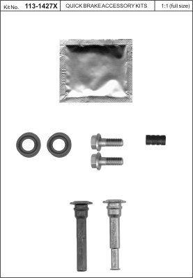 Brake caliper repair kit Quick brake 113-1427X