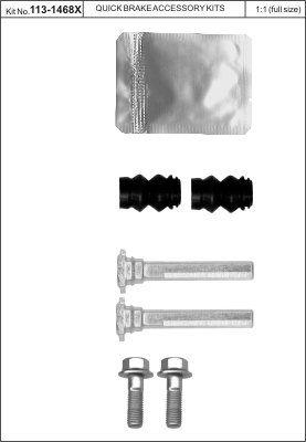 Buy Quick brake 113-1468X at a low price in United Arab Emirates!