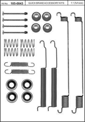 Buy Quick brake 105-0843 at a low price in United Arab Emirates!
