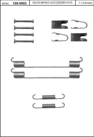 Buy Quick brake 1050883 – good price at EXIST.AE!