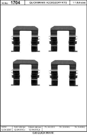 Buy Quick brake 109-1704 at a low price in United Arab Emirates!