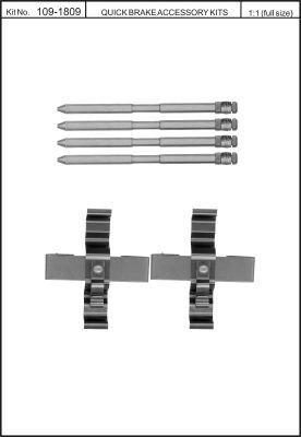 Buy Quick brake 109-1809 at a low price in United Arab Emirates!