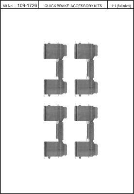 Buy Quick brake 109-1726 at a low price in United Arab Emirates!
