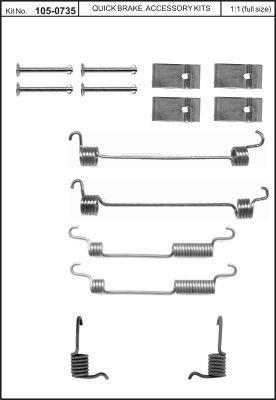 Buy Quick brake 105-0735 at a low price in United Arab Emirates!