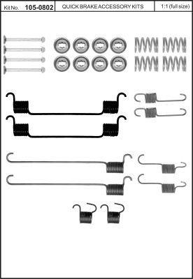 Buy Quick brake 105-0802 at a low price in United Arab Emirates!