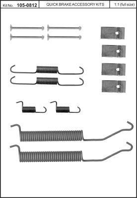 Buy Quick brake 105-0812 at a low price in United Arab Emirates!