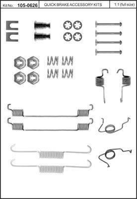 Buy Quick brake 105-0626 at a low price in United Arab Emirates!