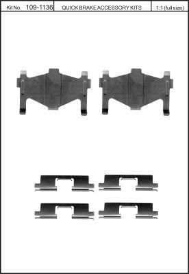 Buy Quick brake 109-1136 at a low price in United Arab Emirates!