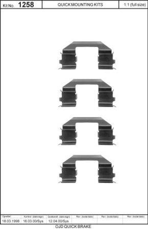 Buy Quick brake 109-1258 at a low price in United Arab Emirates!