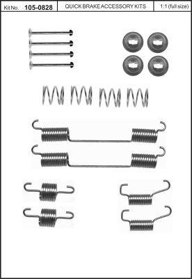 Buy Quick brake 105-0828 at a low price in United Arab Emirates!