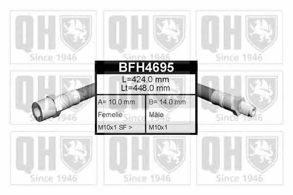 Quinton Hazell BFH4695 Brake Hose BFH4695