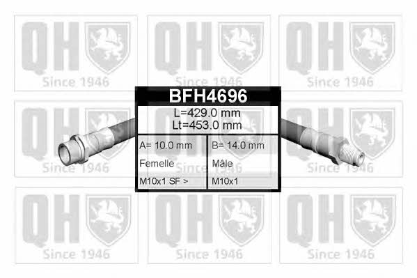Quinton Hazell BFH4696 Brake Hose BFH4696