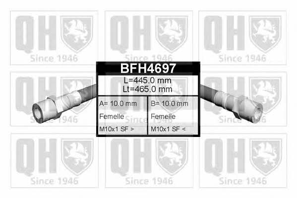 Quinton Hazell BFH4697 Brake Hose BFH4697