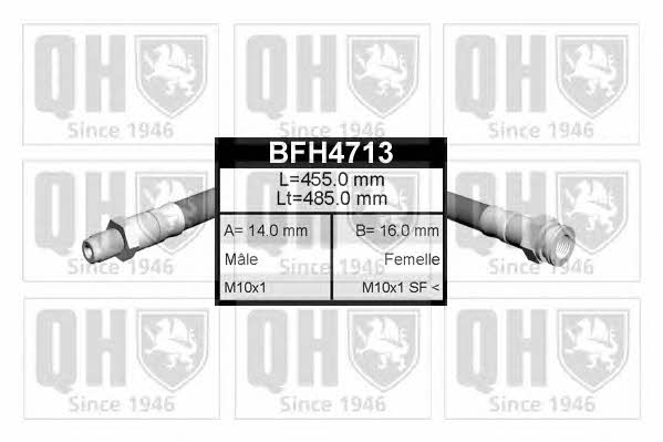 Quinton Hazell BFH4713 Brake Hose BFH4713