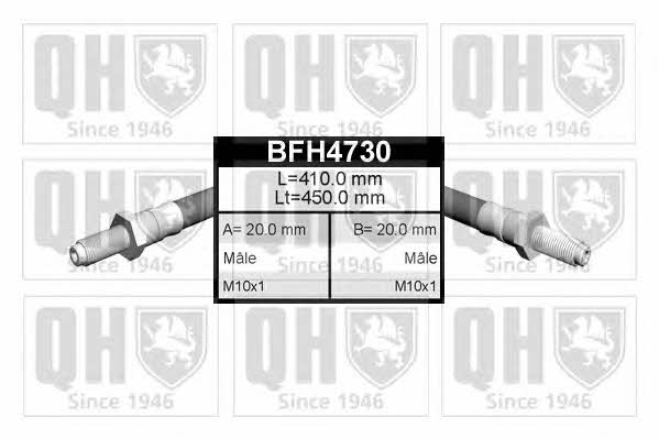 Quinton Hazell BFH4730 Brake Hose BFH4730