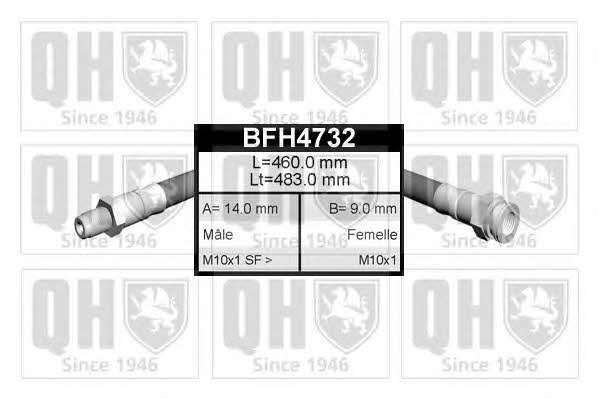 Quinton Hazell BFH4732 Brake Hose BFH4732