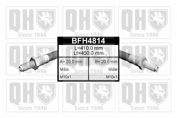 Quinton Hazell BFH4814 Brake Hose BFH4814