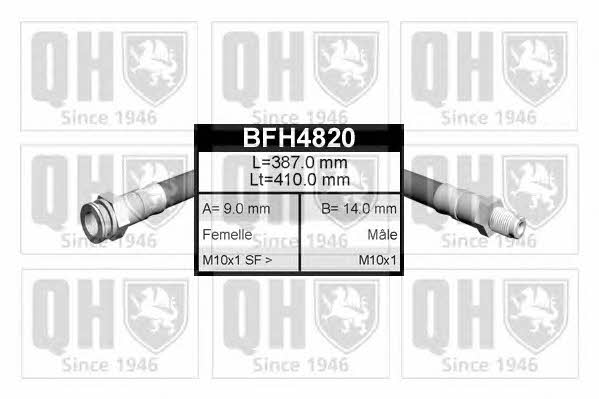 Quinton Hazell BFH4820 Brake Hose BFH4820