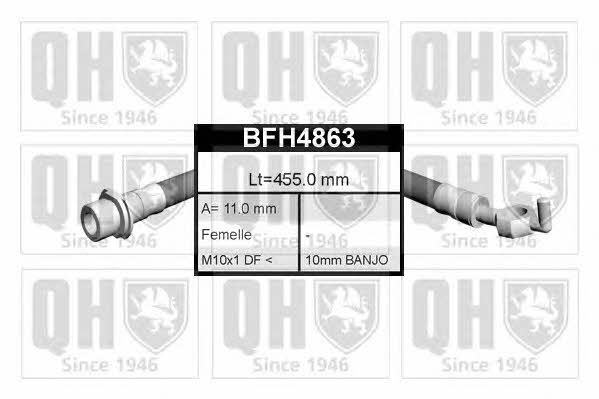 Quinton Hazell BFH4863 Brake Hose BFH4863