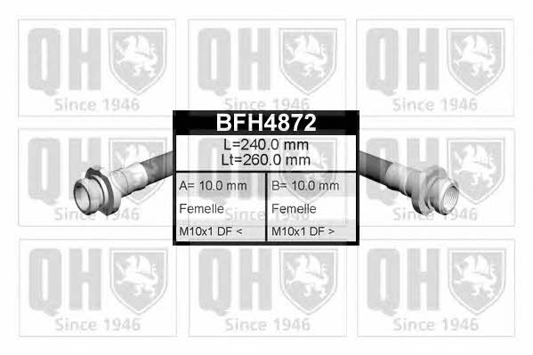 Quinton Hazell BFH4872 Brake Hose BFH4872