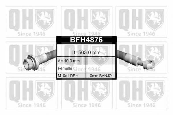 Quinton Hazell BFH4876 Brake Hose BFH4876