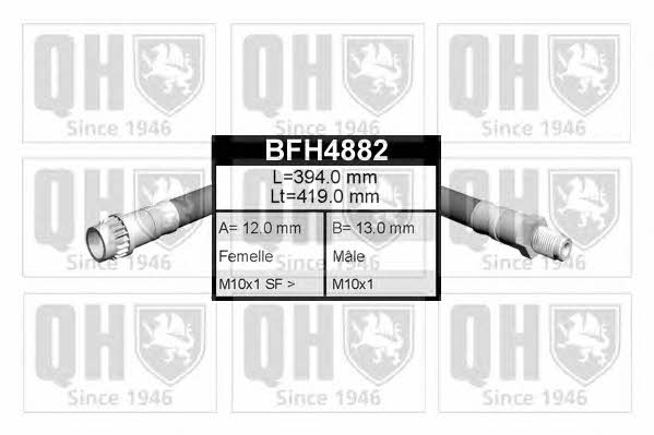 Quinton Hazell BFH4882 Brake Hose BFH4882
