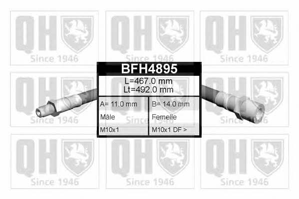Quinton Hazell BFH4895 Brake Hose BFH4895