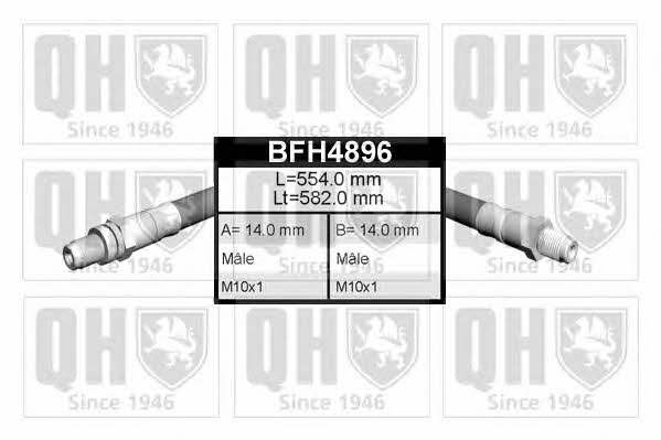Quinton Hazell BFH4896 Brake Hose BFH4896