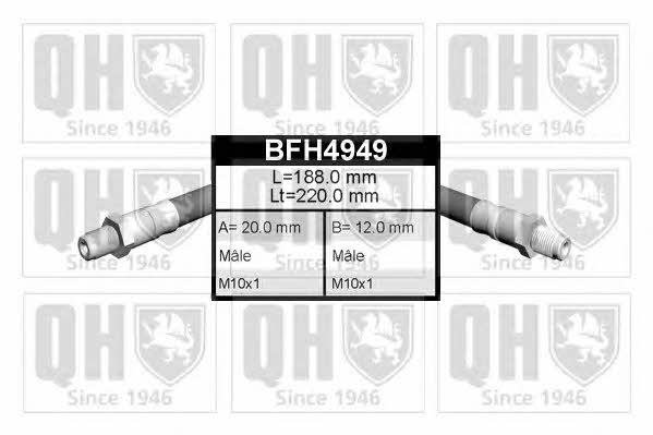 Quinton Hazell BFH4949 Brake Hose BFH4949