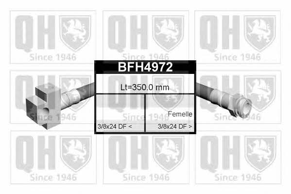Quinton Hazell BFH4972 Brake Hose BFH4972