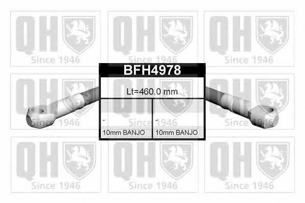 Quinton Hazell BFH4978 Brake Hose BFH4978