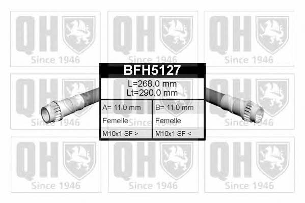 Quinton Hazell BFH5127 Brake Hose BFH5127