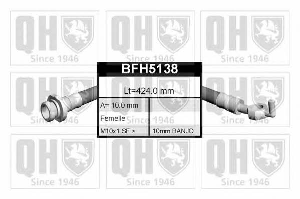 Quinton Hazell BFH5138 Brake Hose BFH5138