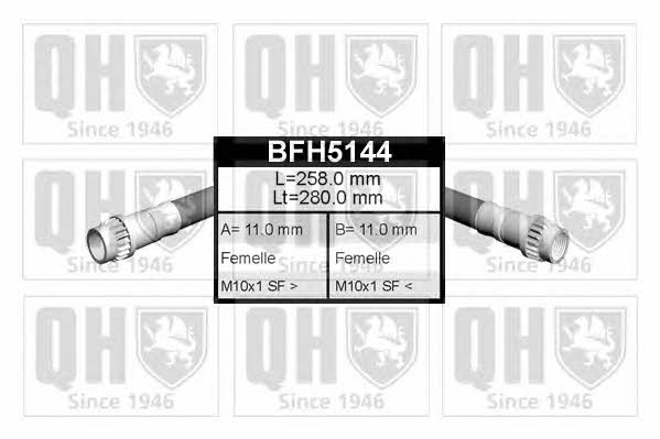 Quinton Hazell BFH5144 Brake Hose BFH5144