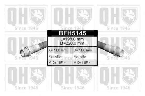 Quinton Hazell BFH5145 Brake Hose BFH5145