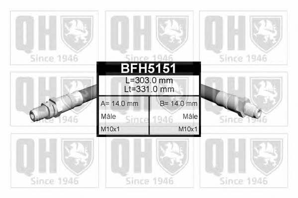Quinton Hazell BFH5151 Brake Hose BFH5151