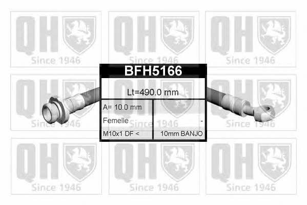 Quinton Hazell BFH5166 Brake Hose BFH5166